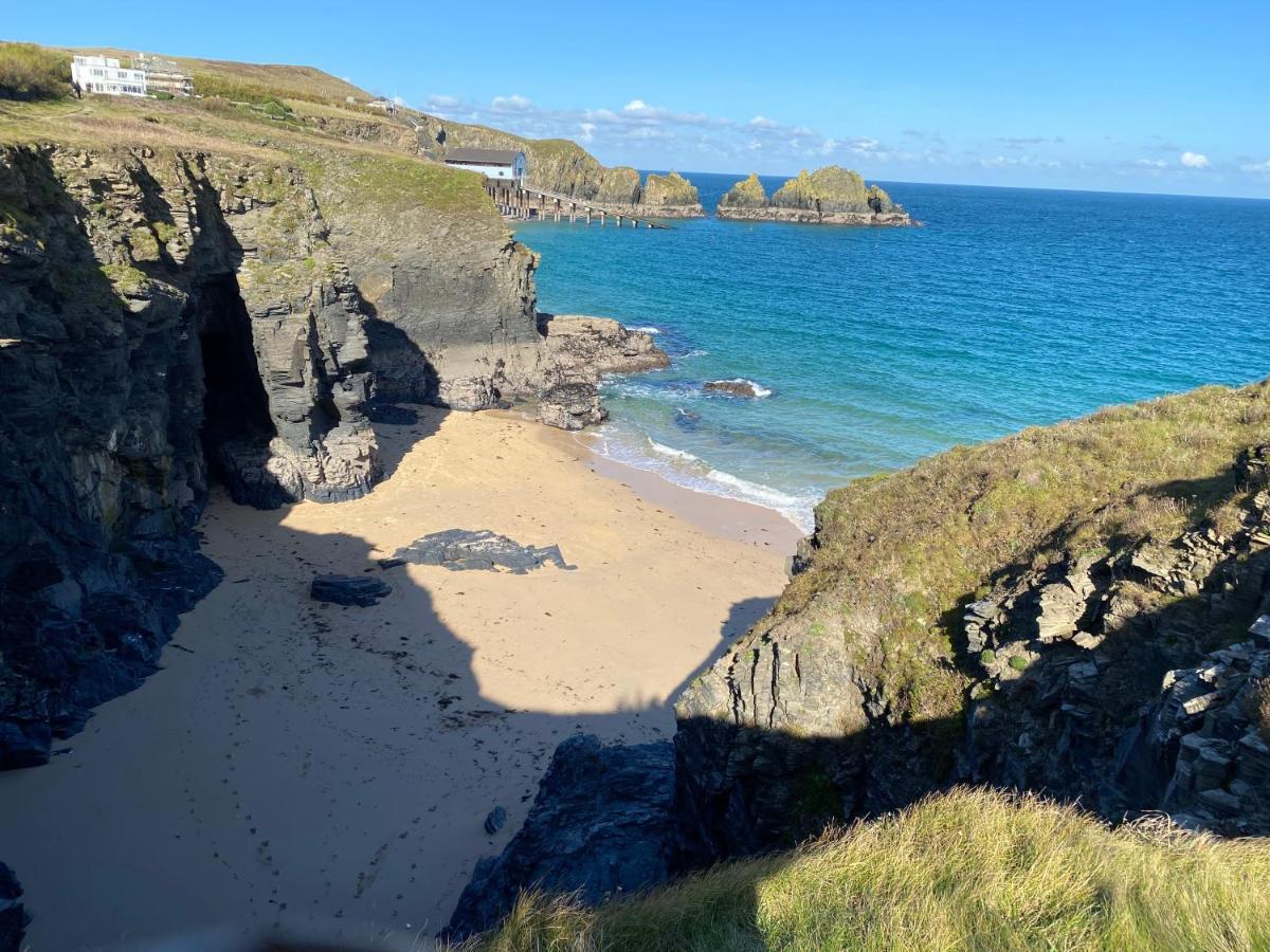 Polrunny Farm Blackberry Cottage - Cornwall Bliss In Sight Of The Sea Boscastle Εξωτερικό φωτογραφία