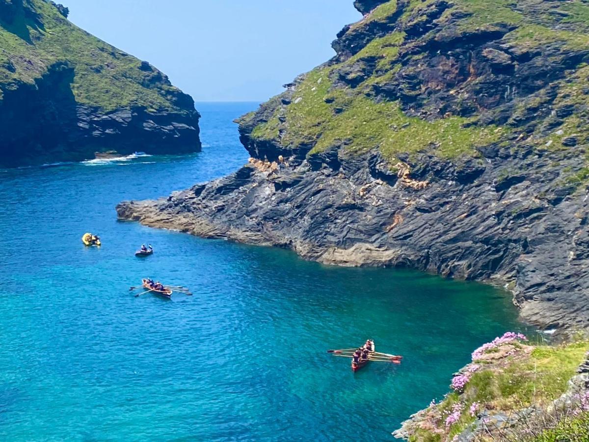 Polrunny Farm Blackberry Cottage - Cornwall Bliss In Sight Of The Sea Boscastle Εξωτερικό φωτογραφία